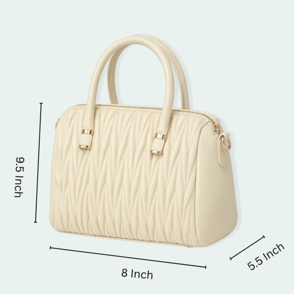 Cream Ladies Bag LB-001