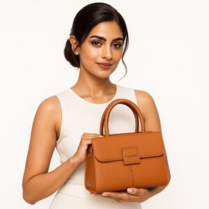 Tan Color Bag Model Holding LB-002-TAN