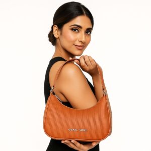 Tan Handbag LB-008-TAN by Model