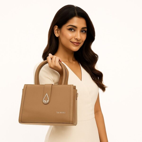 Khaki Hand Bag LB-025-KHK by Model